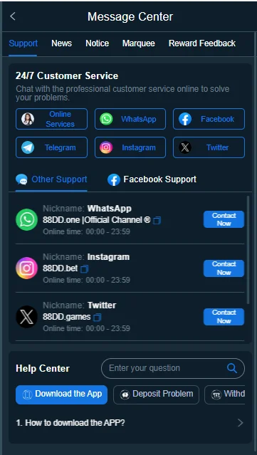 88dd support